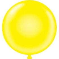 60 inch Yellow Giant Latex Balloon - Qty 1