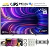 Vizio P65Q9-J01 P-Series Q9-J01 65" Class HDR 4K UHD Smart Quantum Dot LED TV Bundle with Premiere Movies Streaming 2020 + 37-100 Inch TV Wall Mount + 6-Outlet Surge Adapter + 2x 6FT 4K HDMI Cable