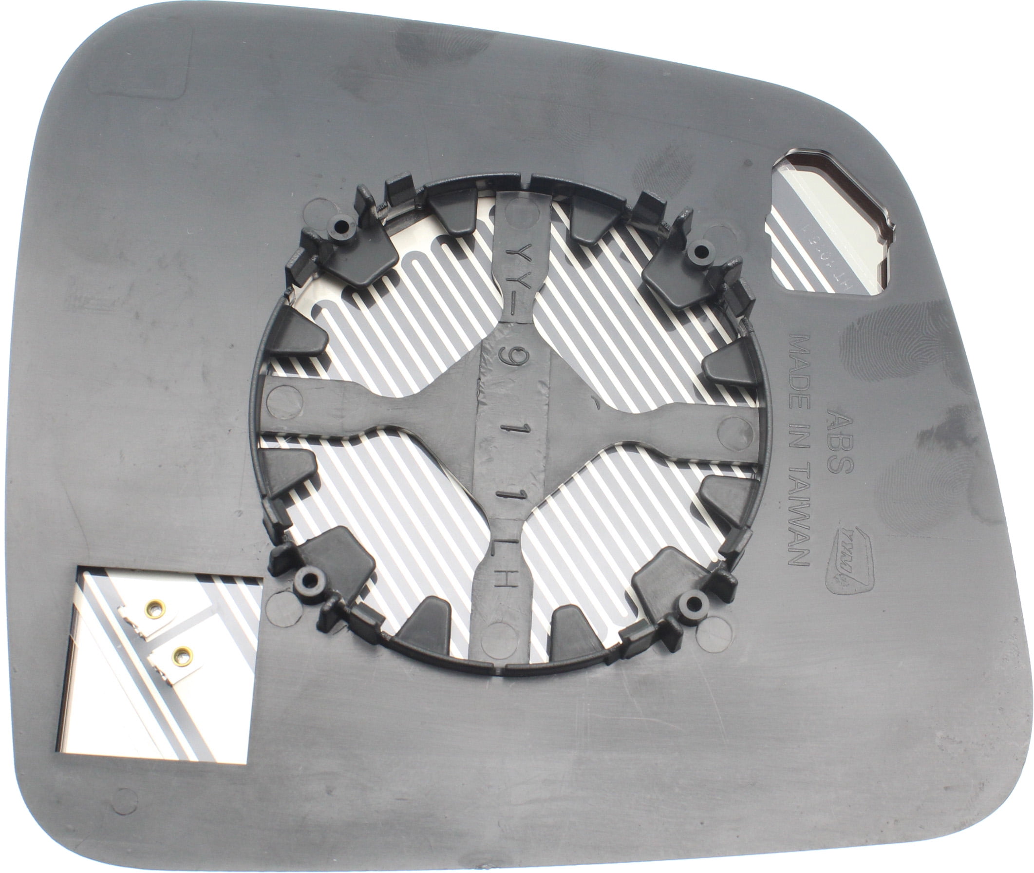 Mirror Glass Compatible With 2011-2018 Jeep Grand Cherokee Dodge Durango Left Driver Side Heated Kool-Vue