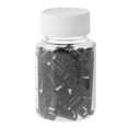 thumbnail image 3 of 100Pcs Bike Brake Wire Cable End Housing Caps Tips Ends Works Black, 3 of 7