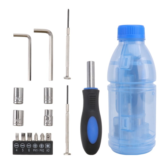 Beverage Bottle-Type Tool Screwdriver Hand Precision Tools Kit Repairing Supply