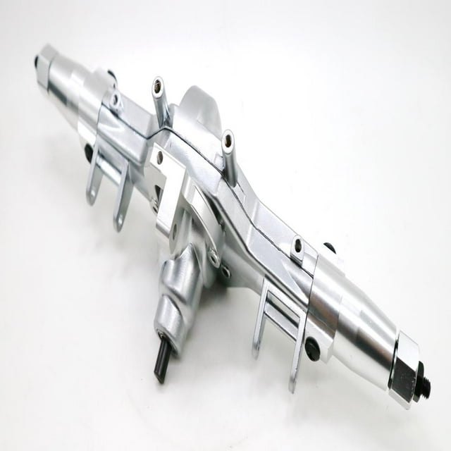 Kit de montaje de eje trasero estable de aleación de aluminio Bewildely Rc Plata