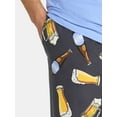 thumbnail image 3 of Fox + Badger Men's Short Sleeve Top and Pajama Pants Sleep Set, 2-Piece, Sizes S-XXL, 3 of 4