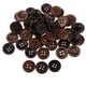 thumbnail image 2 of 50 Pedazos de de Costura de Madera Accesorio de Bricoje 15mm Sunnimix Botones de artesanía de madera, 2 of 7