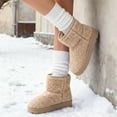 thumbnail image 5 of GJPBGK Women’s Winter Snow Ankle Boots Warm Pull-On Booties Cold Weathe, 5 of 9
