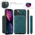 thumbnail image 3 of iPhone 13 Case,Dteck Magnetic Leather Detachable Wallet Functional Removable Case Shockproof Rubber Cards Holder Money Pocket Hybrid Kickstand Back Cover For Apple iPhone 13 6.1-inch,Blue, 3 of 7