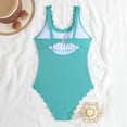 thumbnail image 6 of VISALY Womens Two Piece Ribbed Tankini Swimsuits Scalloped Tankini Tops with Bottoms Tummy Control Bathing Suits Strappy Square Neck Bathing Suits Modest Beach Summer 2026 Swim Suits Mint Green L, 6 of 7
