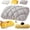 Gray, variant on Cooling Marshmallow Pillow, Double-Sided Breathable Fluffy Bed Pillow, High Resilience Neck Support Washable Sleep Pillow for Adult Hot Sleepers