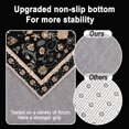 thumbnail image 6 of KOPOEELK Black Oriental Traditional Washable Rug 8x10, Non Slip Stain Resistant Low Pile Area Carpet for Living Room, Dining Room and Foyer, Indoor Home Decor, 6 of 6