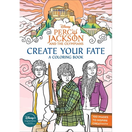 Percy Jackson and the Olympians: Create Your Fate: a Coloring Book 128 pages (Paperback)