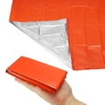 thumbnail image 4 of Uxcell 51" x 83" Reflective Film High Reflectivity PE Garden Greenhouse Covering Foil Sheet 4 Pack Orange, 4 of 6