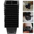 thumbnail image 3 of Raindrops 12Pcs Garden Slotted Mesh Net Cup Heavy Duty Filter Plant Net Pots Slotted Mesh Hydroponic Cups for Hydroponics Aquaponics Orchids, 3 of 8