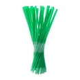thumbnail image 5 of HHBEAUTY 1000 Pack Plastic Drinking Straws, 10.2 Inch Extra Long Colorful Disposable Stirrer Drinking Straws, Jumbo Smoothie Straw Bulk Party Straw for Milkshake Coffee Juice Cocktails, Green, 5 of 5