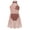 Dusty Pink, variant on Raenseen Kids Girls Ballet Tutu Dress Leotard Figure Ice Skating Dress Mock Neck Lyrical Latin Jazz Black 10
