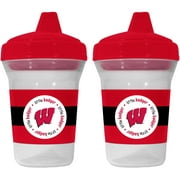 Baby Fanatic Wisconsin Badgers Sippy Cup, 2pk