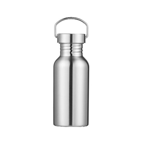 350ml-750ml Sports Water Bottles 304 Stainless Steel LeakWater Jug For Fitness Outdoor Activities