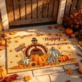 thumbnail image 5 of Fall Rug,Fall Outdoor Rug,Fall Door Mat Outdoor for Front Door, Fall Decorations for Home Welcome Doormat Non-Slip Washable Thanksgiving Pumpkin Hello Doormat(C 24*16in), 5 of 8