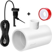 QD-Gotrays Flow Switch for Hayward Goldline Salt System, Flow Sensor for Hayward Salt Cell and Chlorine Generator System, Flow Switch Assembly GLX-FLO-RP with Tee for Hayward Aqua Rite, Swimpure Plus