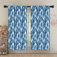 thumbnail image 5 of Blackout Kids Curtains,Blue Camouflage Bigfoot Pattern Childrens Insulated Curtains Set Of 2,Bedroom Essentials,Toddler Room Decor 52x63in(132x160cm), 5 of 5