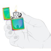 Zippo 48978 Flame Multicolor High Polish Brass Windproof Lighter