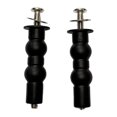 thumbnail image 4 of Kit de 2 tornillos y pernos para asiento de inodoro, fácil instalación, resistente, reemplazable Doble bola, 4 of 9