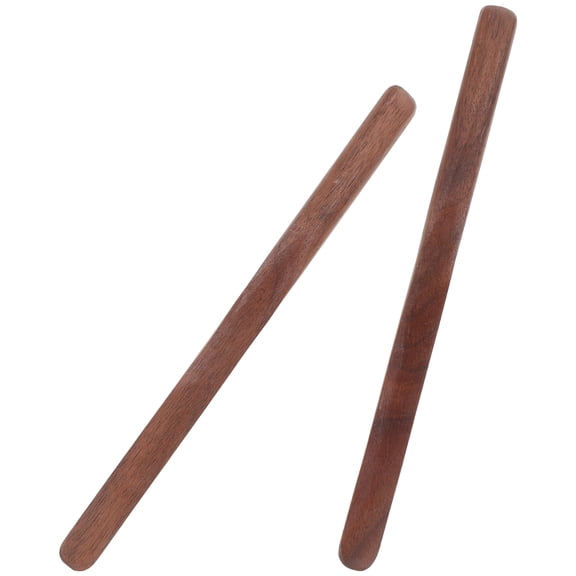 2pcs Wooden Sourdough Bread Mixing Stir Stick Wooden Paddle Stirring Stick Wonton Filling Spoon