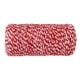 thumbnail image 2 of Rollo de Cuerda Hilo para Costura DIY Artesanía Color Rojo Blanco 100 Metros SM SunniMix Envuelva la cadena de regalo, 2 of 7