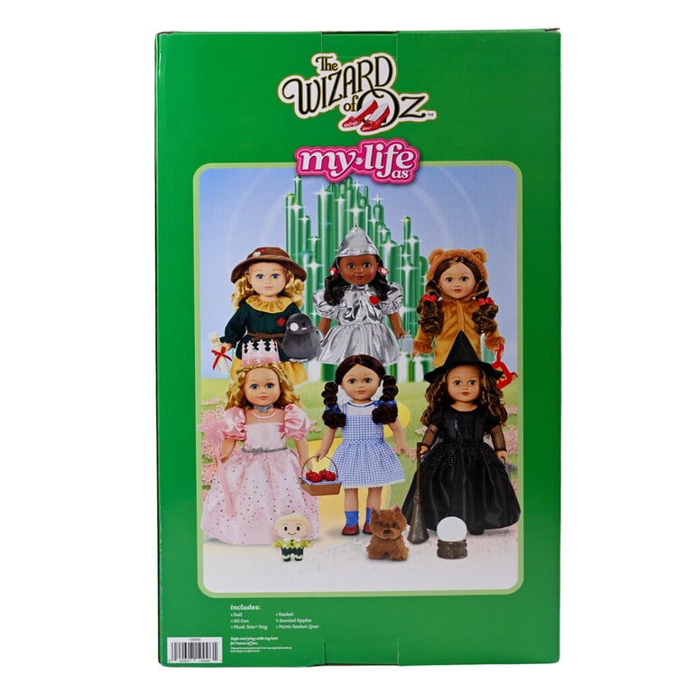 My Life As Wizard of Oz Dorothy Posable 18-inch Doll, Brunette