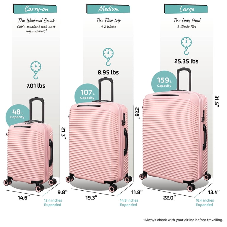 it luggage Traversed 32 Hardside Checked Spinner - Walmart.com