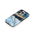 thumbnail image 3 of DesignSkinz Scratch-Resistant Hard Slim Case Compatible with iPhone 15 Pro Max (Compatible with MagSafe) - Foiled Marble Agate, 3 of 9