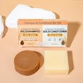 thumbnail image 4 of Clearance!Shampoo bar + conditioner bar travel set, deeply moisturizes and repairs dry, frizzy hair, leaving it smooth and fragrant, in a portable, eco-friendly package (1+1). Under $10, 4 of 7