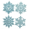 thumbnail image 2 of THONZER 32pcs Glitter Snowflake Ornament 4 Inch for Christmas Tree Decoration, 2 of 4