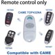 thumbnail image 2 of Control remoto para puerta de garaje apto para puertas de garaje inalámbricas, Came Top 432NA / 432 SA / 432 M, interruptor transmisor, Control remoto esquí esquí Gafas de esquí, 2 of 5