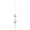 A004- Green, variant on Crystal Sun Catcher 16 Inch Crystal Suncatcher Prism Hanging Pink Crystal Butterfly Car Hanging Ornament for Home Bedroom Window Garden Valentine Day Decor 1 Pack