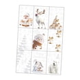 thumbnail image 3 of 9x Adhesivos navideños para ventanas, calcomanías navideñas, fáciles de limpiar, regalo ideal, decoraciones navideñas, adhesivos para ventanas de Estilo A, 3 of 8
