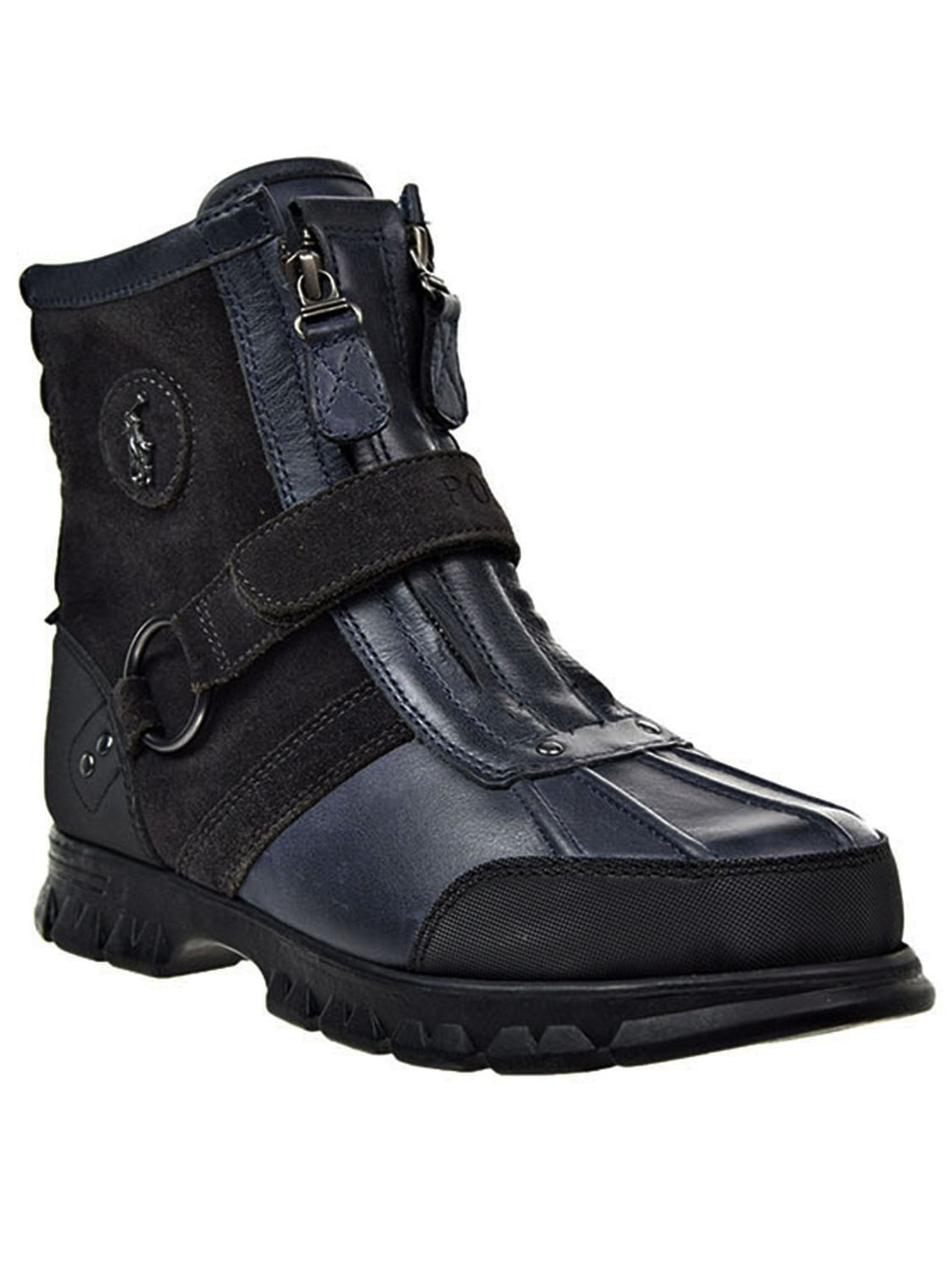 Polo Ralph Lauren Conquest HI II Leather Duck Boots Double-Zip Front Size 13D Polo ralph lauren conquest - Gem main image 4