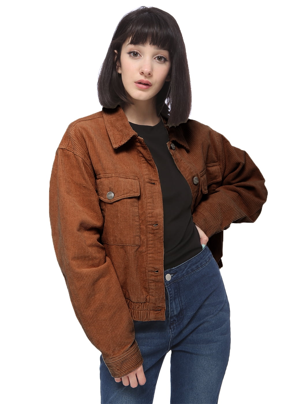 ジャケット・アウター 80-'s usa Corduroy Short Jacket Brown ジャケット・アウター 80-'s usa Corduroy Short Jacket Brown