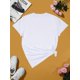 thumbnail image 2 of Women's short-sleeved T-shirts in a variety of colors with graphic prints are stylish and breathable, comfortable for women to wear Tee, 2 of 5
