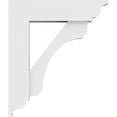 thumbnail image 3 of 3"W X 12"D X 14"H Standard Legacy Architectural Grade Pvc Bracket With Traditional Ends, 3 of 8