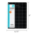 thumbnail image 5 of Pen+Gear Medium Monthly Weekly April 2026 - June 2027 Planner, Black and White Grid, 5 of 5