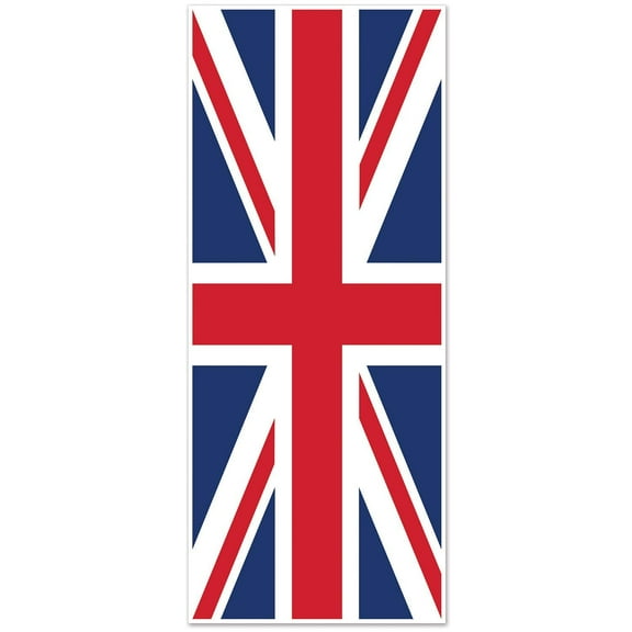 (Pack of 12) Beistle Union Jack Door Cover