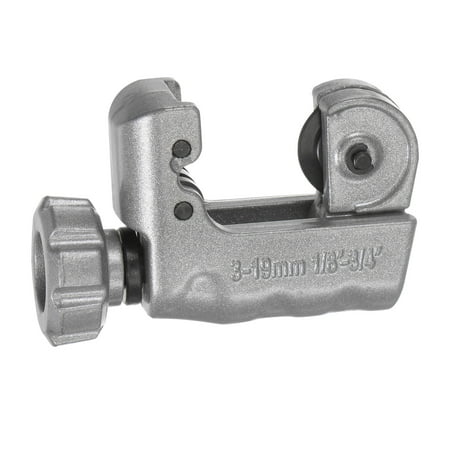 

Uxcell Mini Arrow Cutter 3-19mm(1/8 - 3/4 ) Adjustable Tube Cutting for PVC Plastic Tubing Cutters Silver Tone