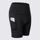 thumbnail image 1 of Mujeres Deportes Pantalones de yoga Bolsillos laterales Leggings cortos Ropa deportiva Gimnasio CACAGOO Leggings deportivos, 1 of 7