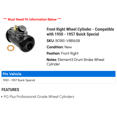 thumbnail image 2 of Front Right Wheel Cylinder - Compatible with 1950 - 1957 Buick Special 1951 1952 1953 1954 1955 1956, 2 of 2