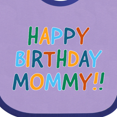 thumbnail image 4 of Inktastic Happy Birthday Mommy Boys or Girls Baby Bib, 4 of 4