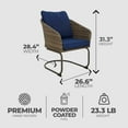 thumbnail image 2 of Four Seasons Courtyard Rockland Spring Motion Dining Chairs, Set of 2, 2 of 7