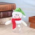 thumbnail image 2 of 3pcs Christmas Candy Jar Empty  Jars Cartoon Doll Candy Box Container Party Decoration (Santa  Snowman  Elk), 2 of 4