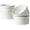 Arctic White, variant on Ramekins 6 oz, Ramiken for Creme Brulee, Lava Cake,Pudding, Souffle, Small Sauce Bowl,Ceramic Baking Dishes- 4 inch, Set of 4, Arctic White