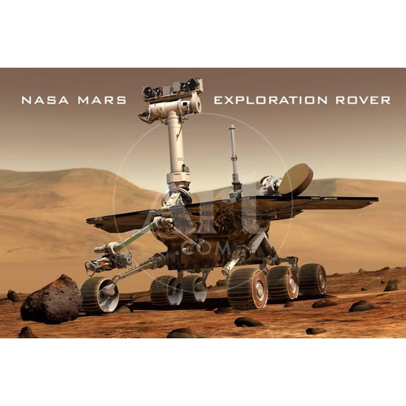 NASA Mars Exploration Rover Sprit Opportunity Photo, Unframed Art Print Wall Art Sold by Art.Com