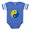 Royal Blue, variant on CafePress - I Stand With Ukraine Support Volodymyr Zelenskyy B - Cute Infant Baby Football Bodysuit